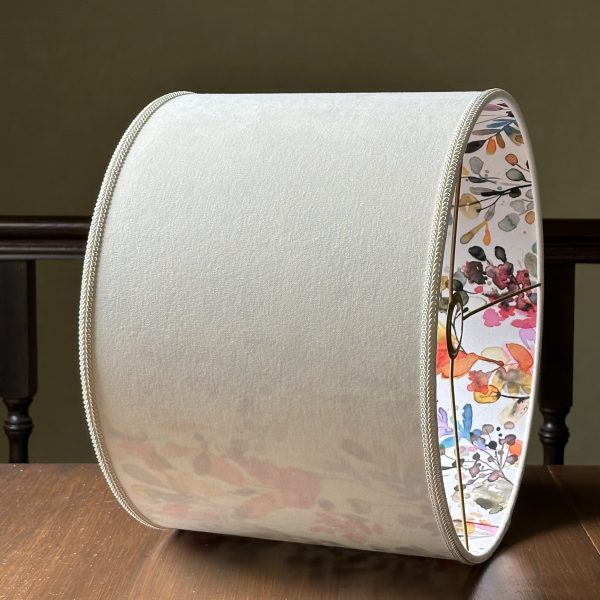 CREAMY & WILD GRASSES double sided lampshade