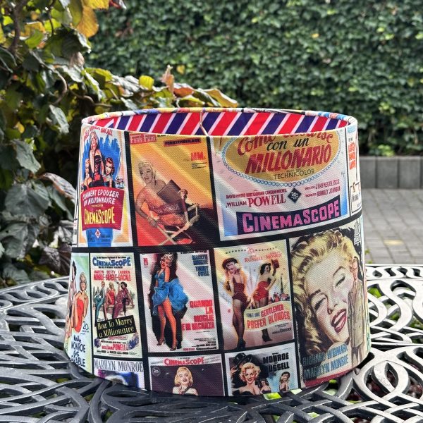 MARILYN MONROE double sided lampshade