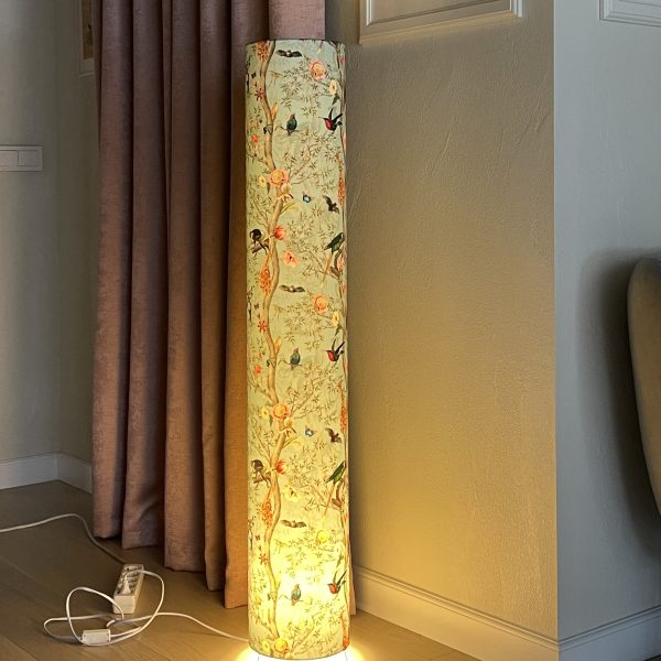 1,20 m VICTORIAN TROPICAL CHINOISERIE floor lamp