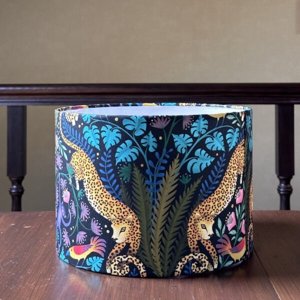 JOYFUL JUNGLE vibrant lampshade