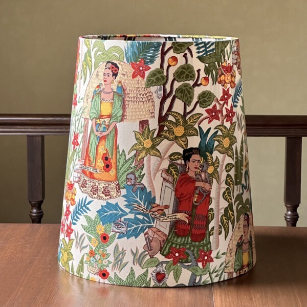 Frida’s Garden Tea Double-Sided Lampshade