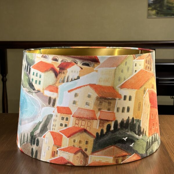 Italian Villa on Sunset Empire Lampshade