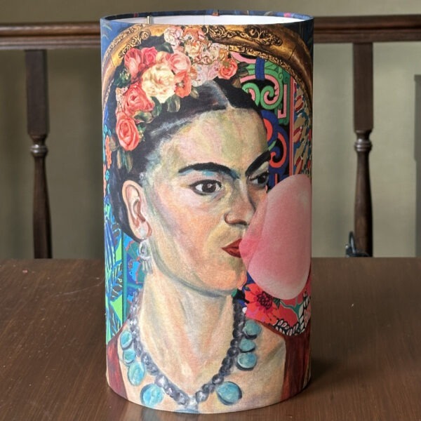 Frida Kahlo Bubblegum Pop Tall Lampshade