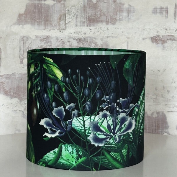 Emerald Forest Glow Double-Sided Lampshade