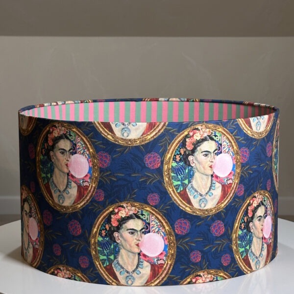 Frida Kahlo Bubblegum Pop Art Lampshade