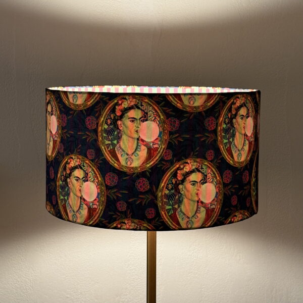 Frida Kahlo Bubblegum Pop Art Lampshade