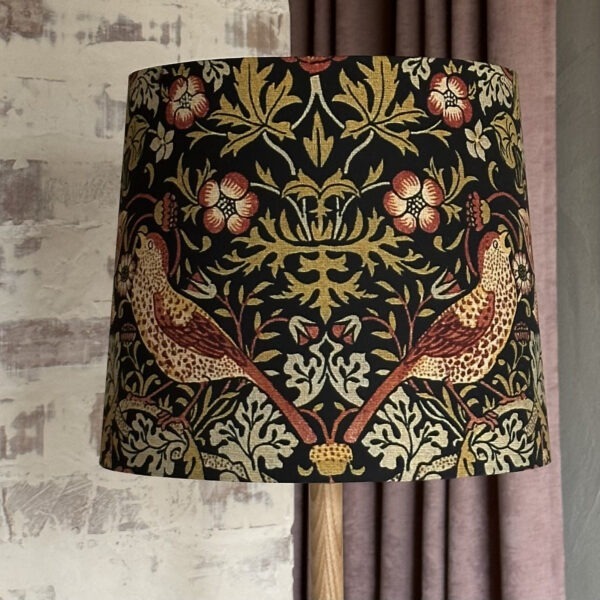 William Morris Strawberry Thief Fabric Lampshade