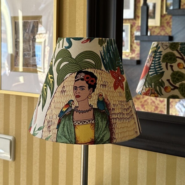 Frida’s Garden Tea Coolie Lampshade – Mirror Gold