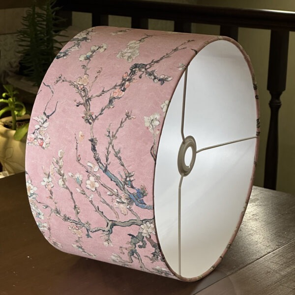 Van Gogh Almond Blossom Dusky Pink Lampshade