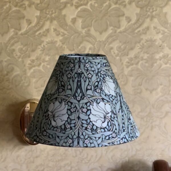 Antiqued William Morris Pimpernel Lampshade