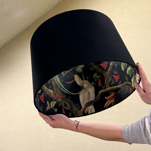 Mystical Bird Chorus Double-Sided Empire Lampshade